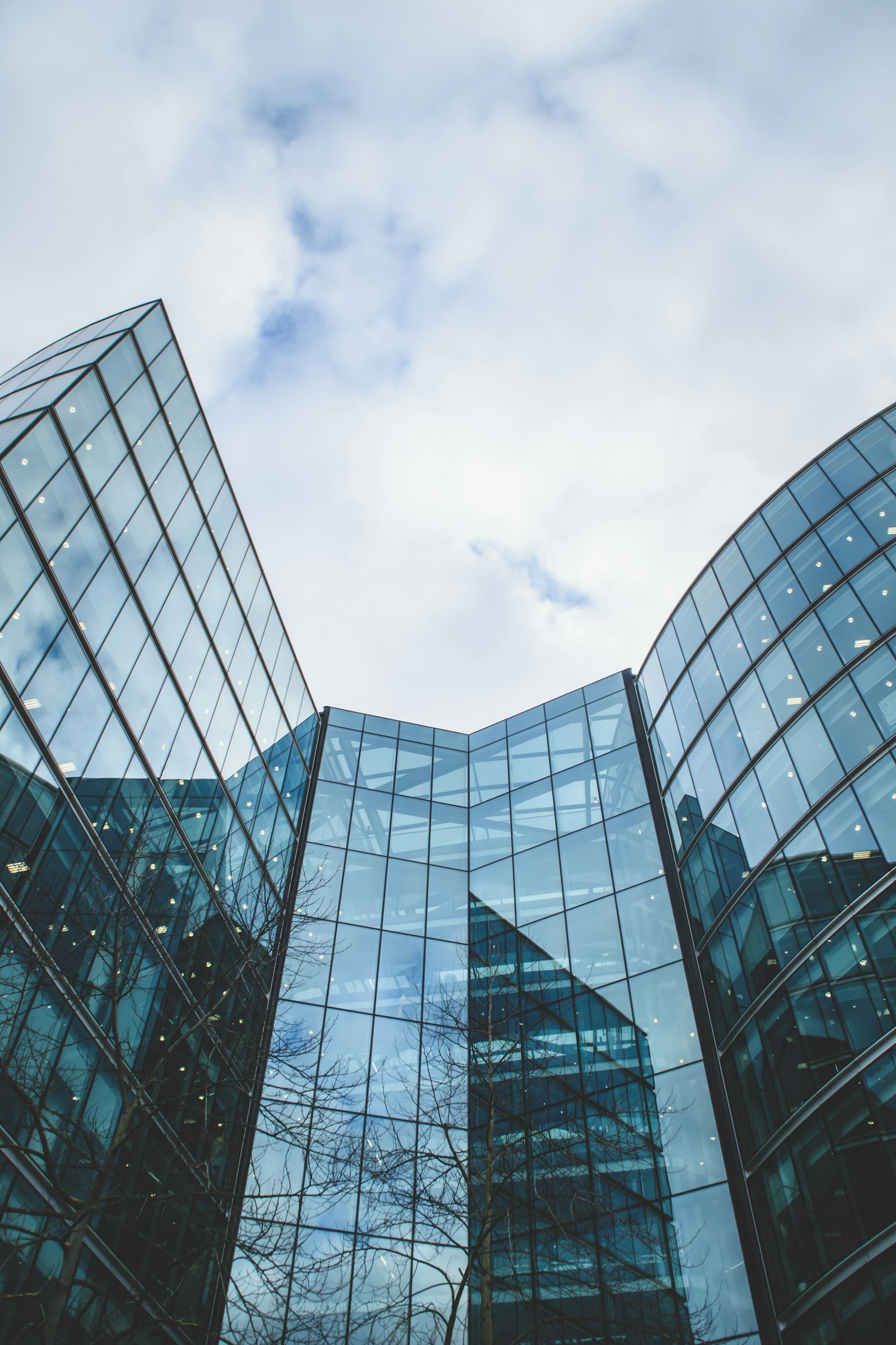 Contemporary commercial office building